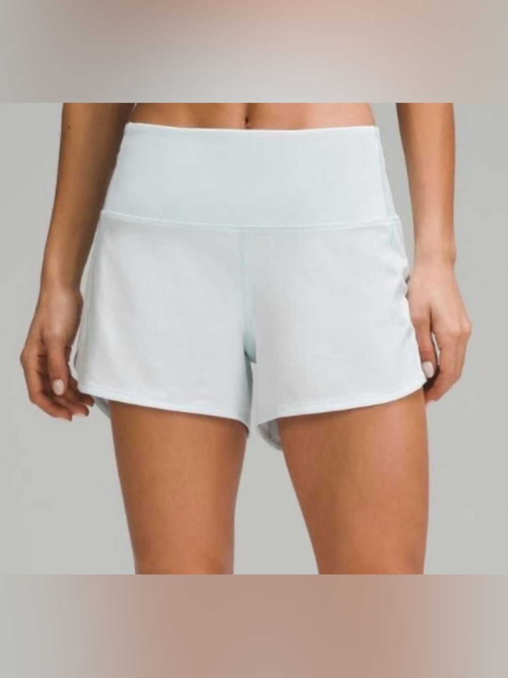 Lululemon Speed Up High-Rise Lined
Short 4" Sheer Blue 6